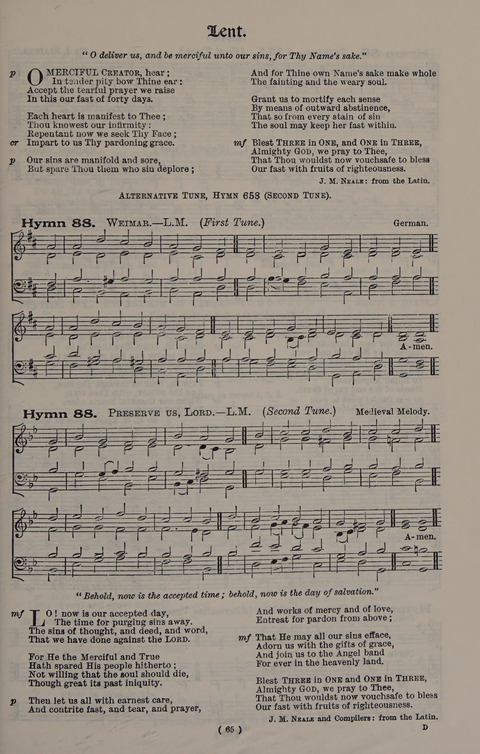 Hymns Ancient and Modern (Standard ed.) page 65