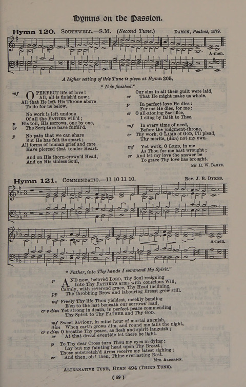 Hymns Ancient and Modern (Standard ed.) page 89