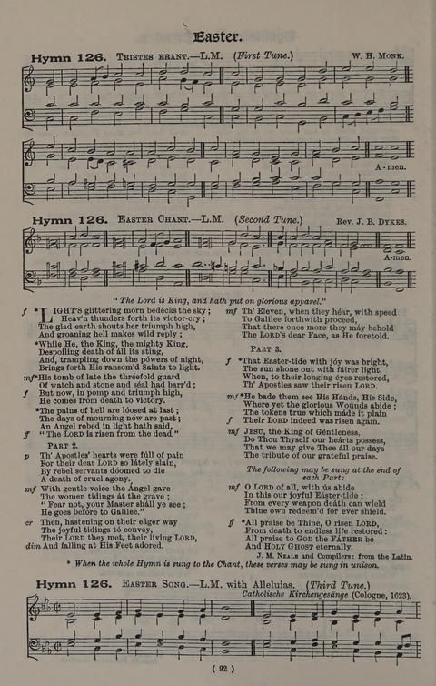 Hymns Ancient and Modern (Standard ed.) page 92