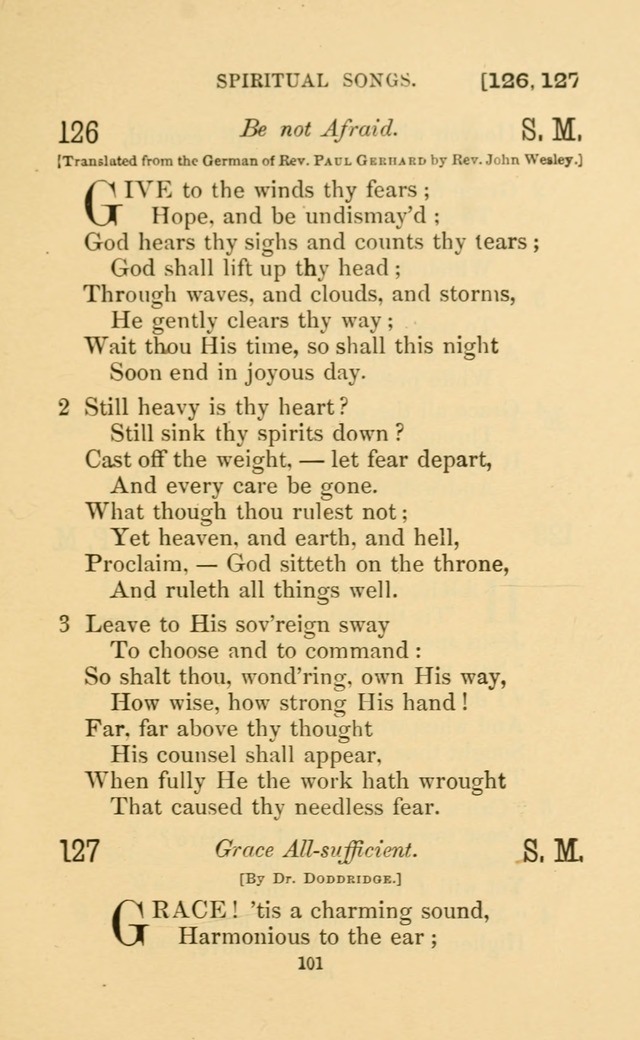Hymns for all Christians page 116
