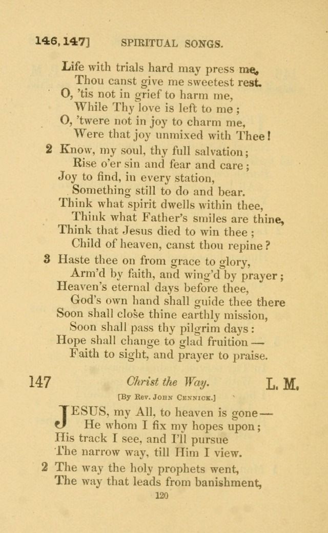 Hymns for all Christians page 135
