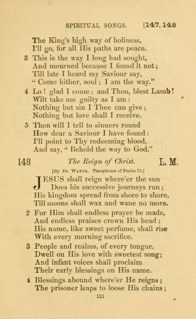 Hymns for all Christians page 136