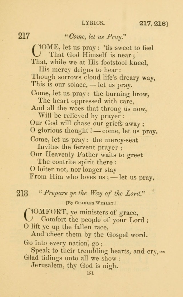 Hymns for all Christians page 196