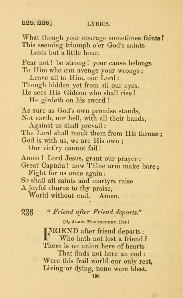 Hymns for all Christians page 205