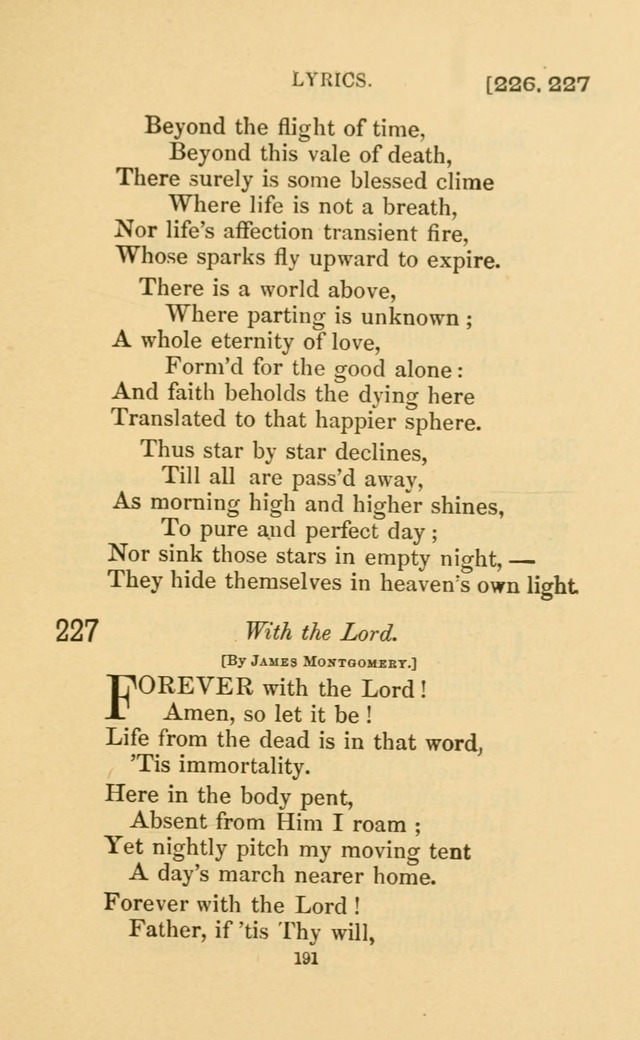 Hymns for all Christians page 206