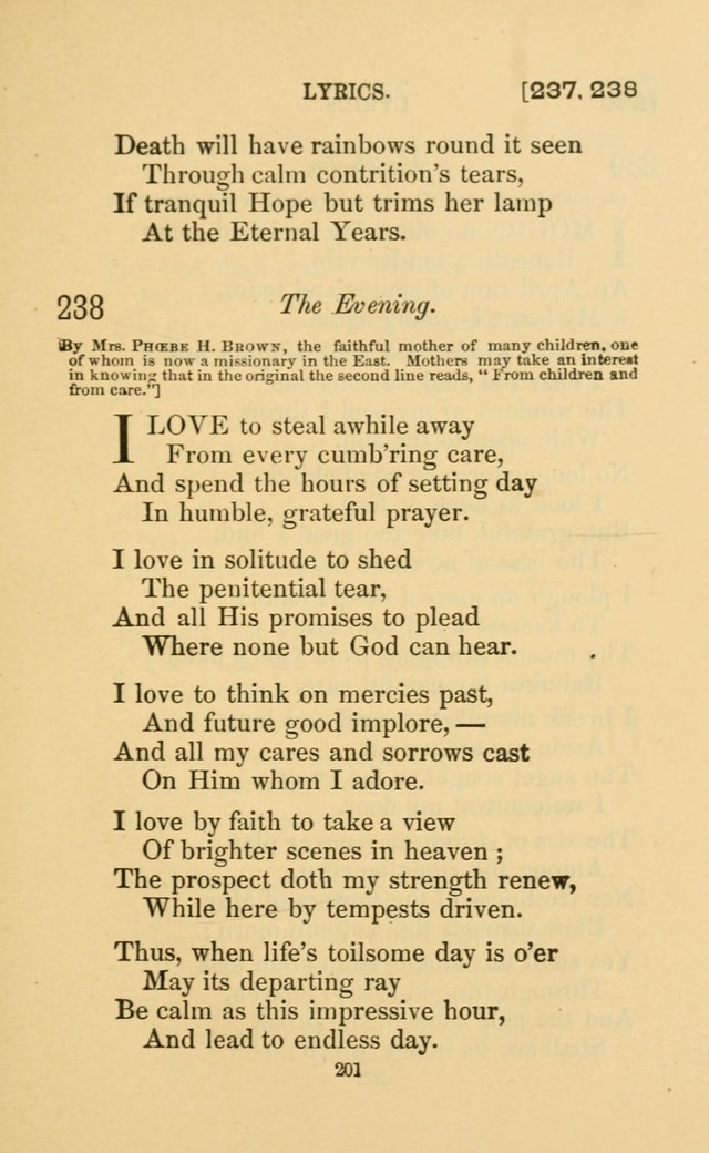 Hymns for all Christians page 216