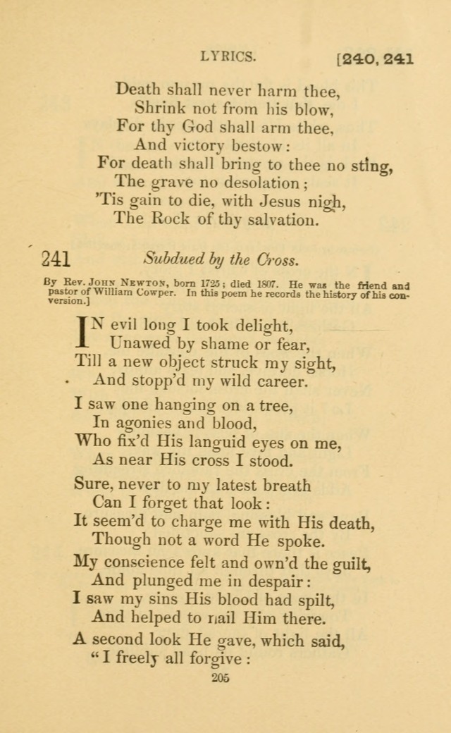 Hymns for all Christians page 220