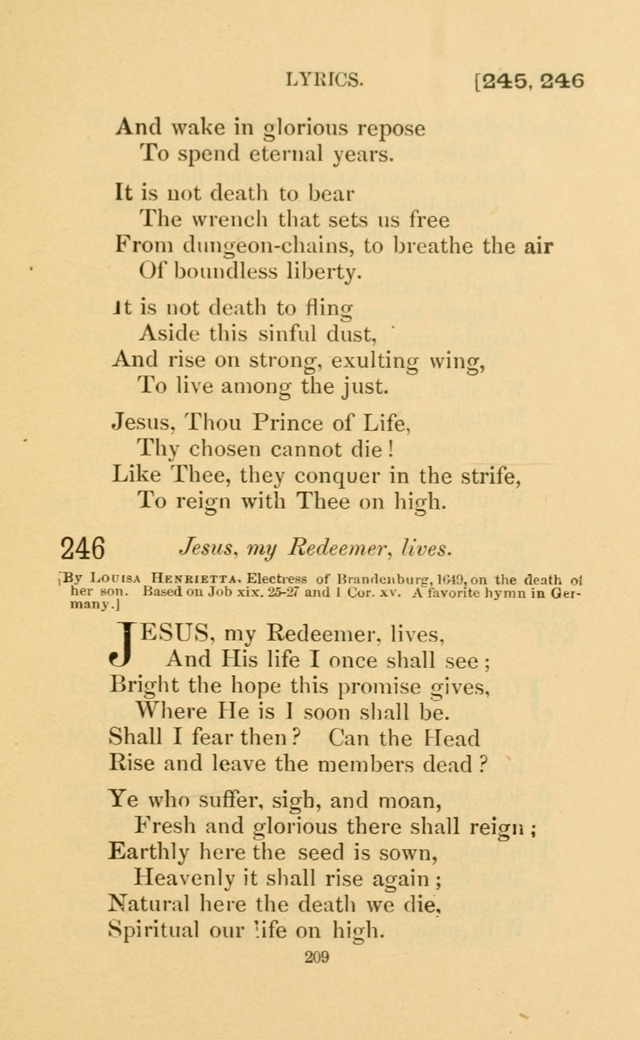 Hymns for all Christians page 224