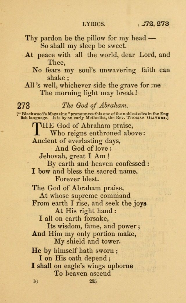 Hymns for all Christians page 250