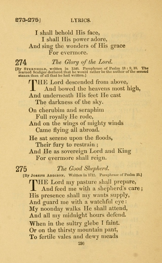 Hymns for all Christians page 251