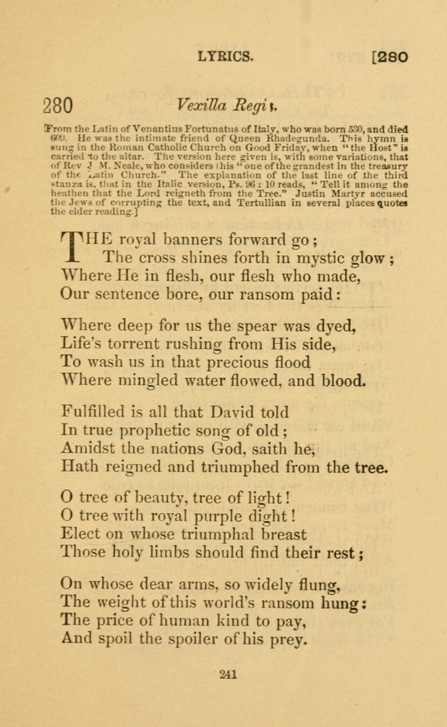 Hymns for all Christians page 256