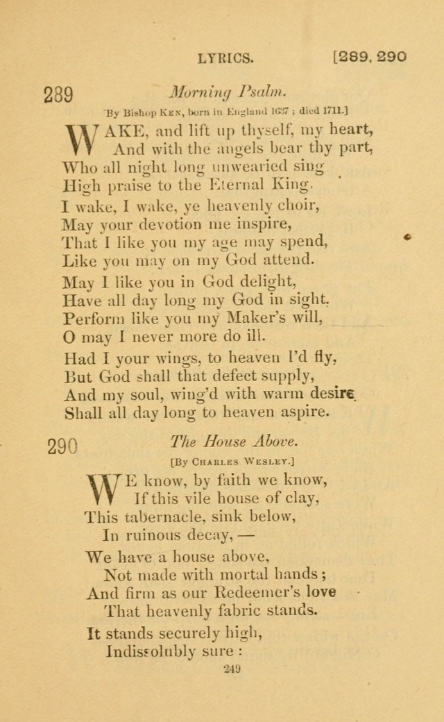 Hymns for all Christians page 264