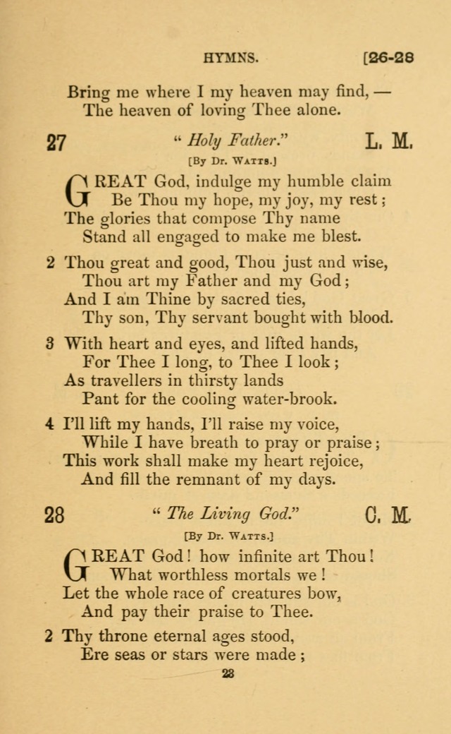 Hymns for all Christians page 36