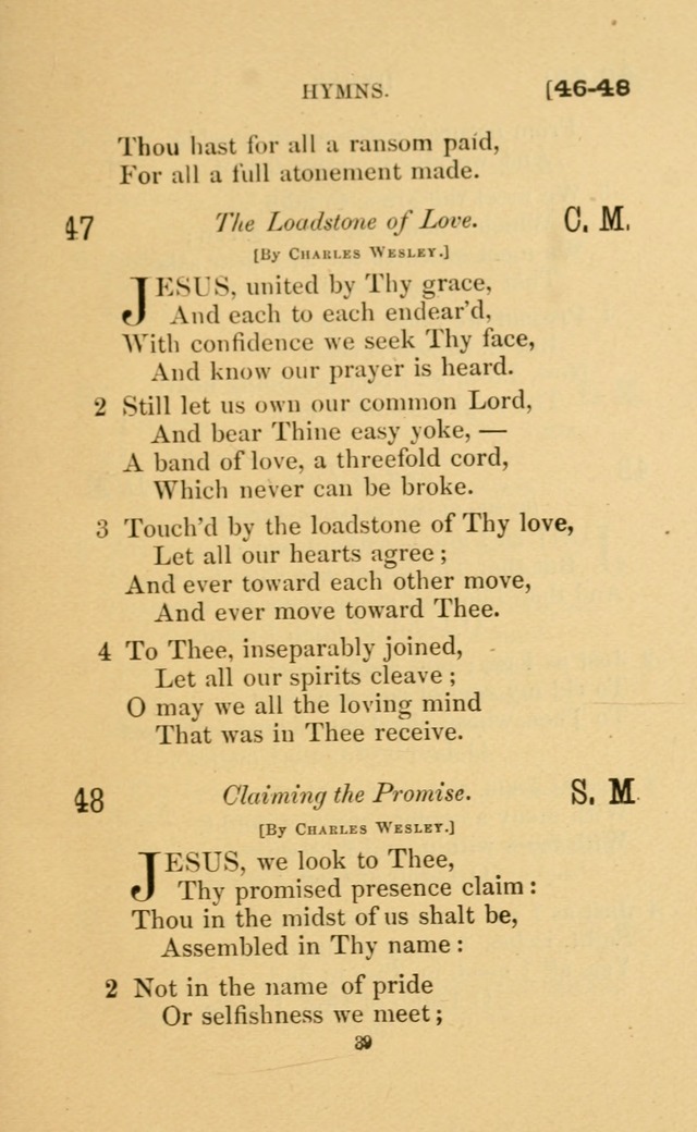 Hymns for all Christians page 54