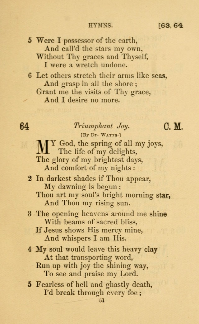 Hymns for all Christians page 66