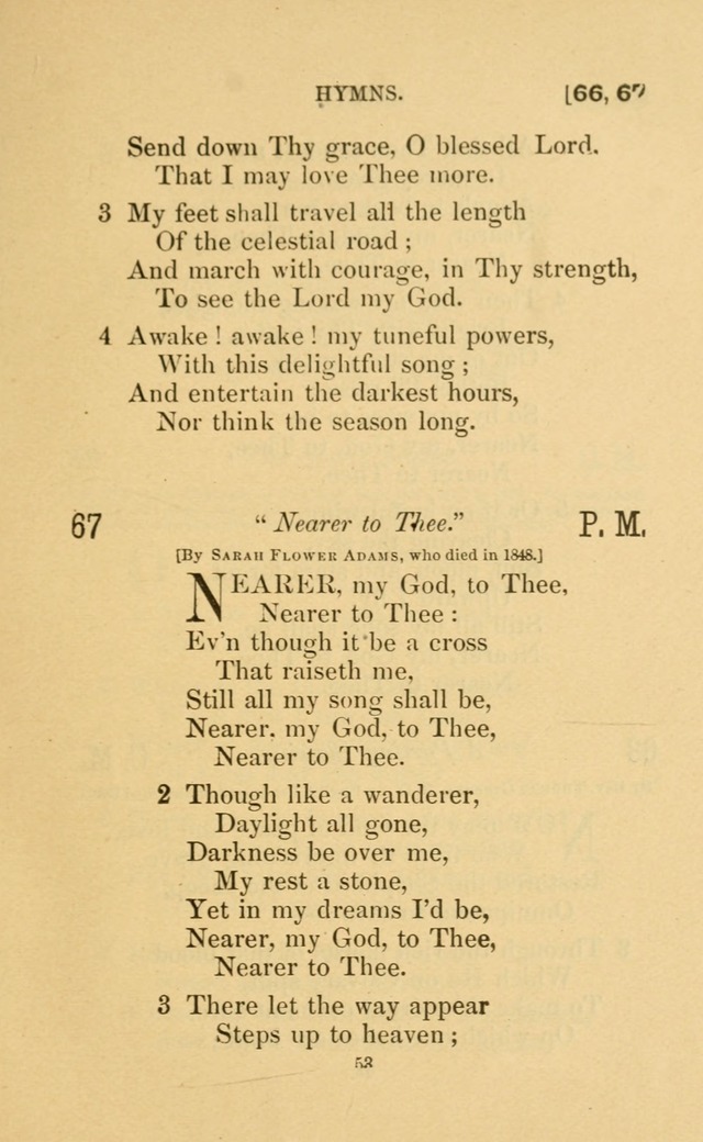 Hymns for all Christians page 68