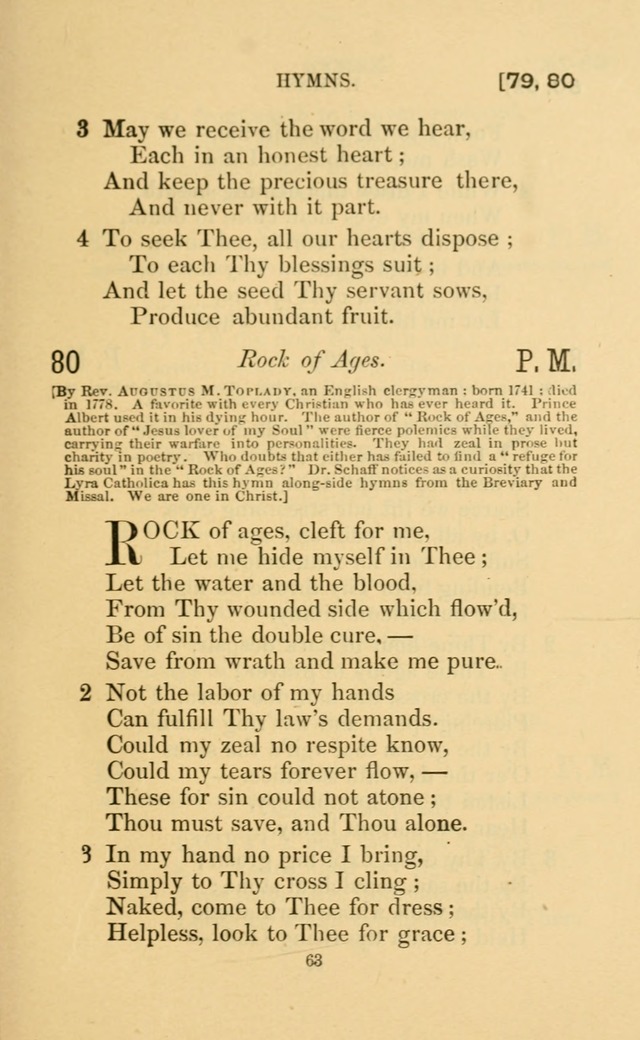 Hymns for all Christians page 78