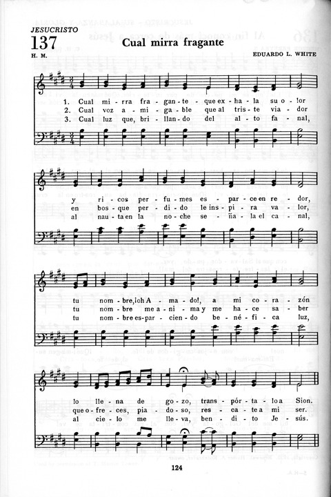 Himnario Adventista: para uso en el culto divino page 124