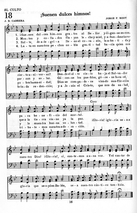 Himnario Adventista: para uso en el culto divino page 16