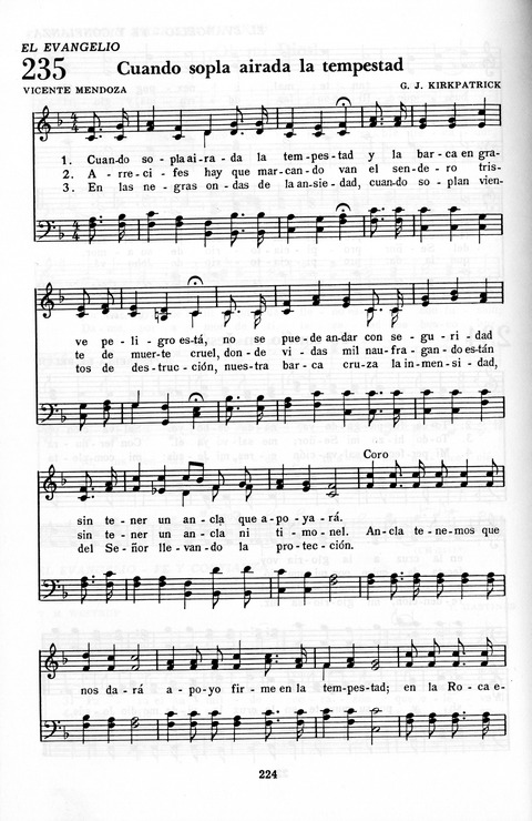 Himnario Adventista: para uso en el culto divino page 224