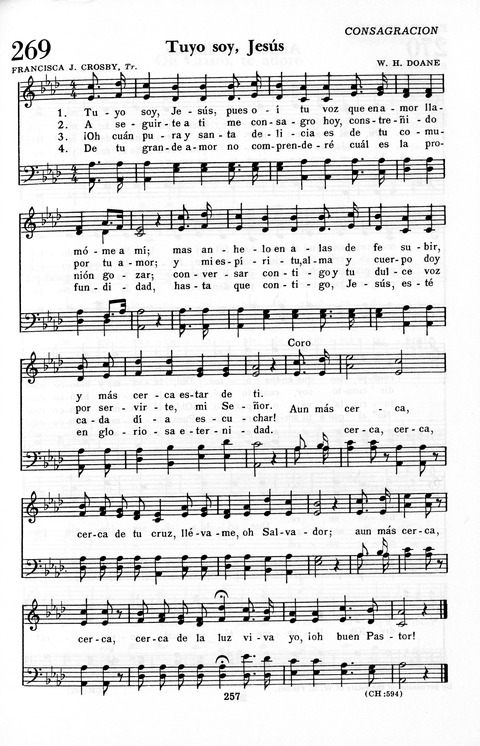 Himnario Adventista: para uso en el culto divino page 257