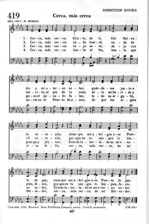 Himnario Adventista: para uso en el culto divino page 407