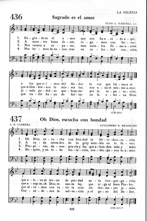 Himnario Adventista: para uso en el culto divino page 423