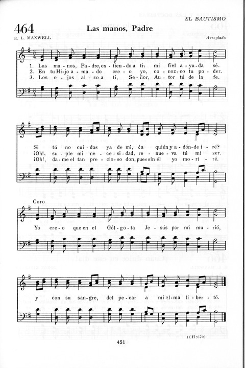 Himnario Adventista: para uso en el culto divino page 451