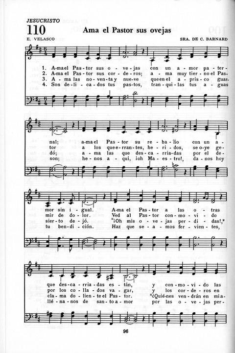 Himnario Adventista: para uso en el culto divino page 96
