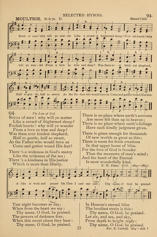 Hymnal, Amore Dei page 78