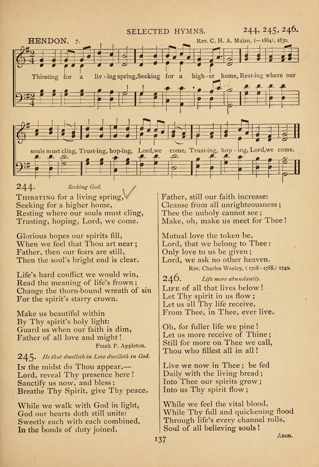 Hymnal, Amore Dei. Rev. ed. page 162