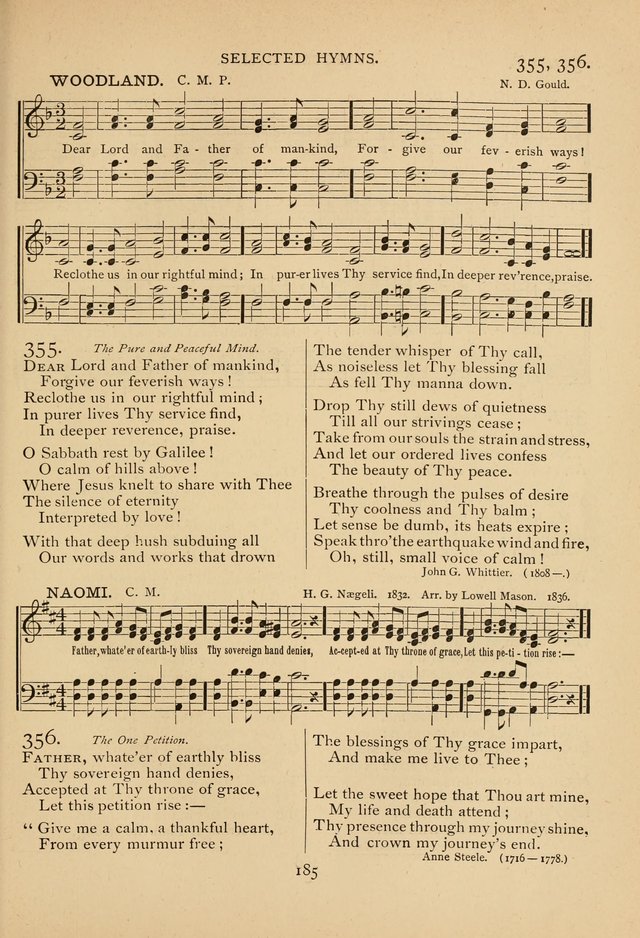 Hymnal, Amore Dei. Rev. ed. page 210