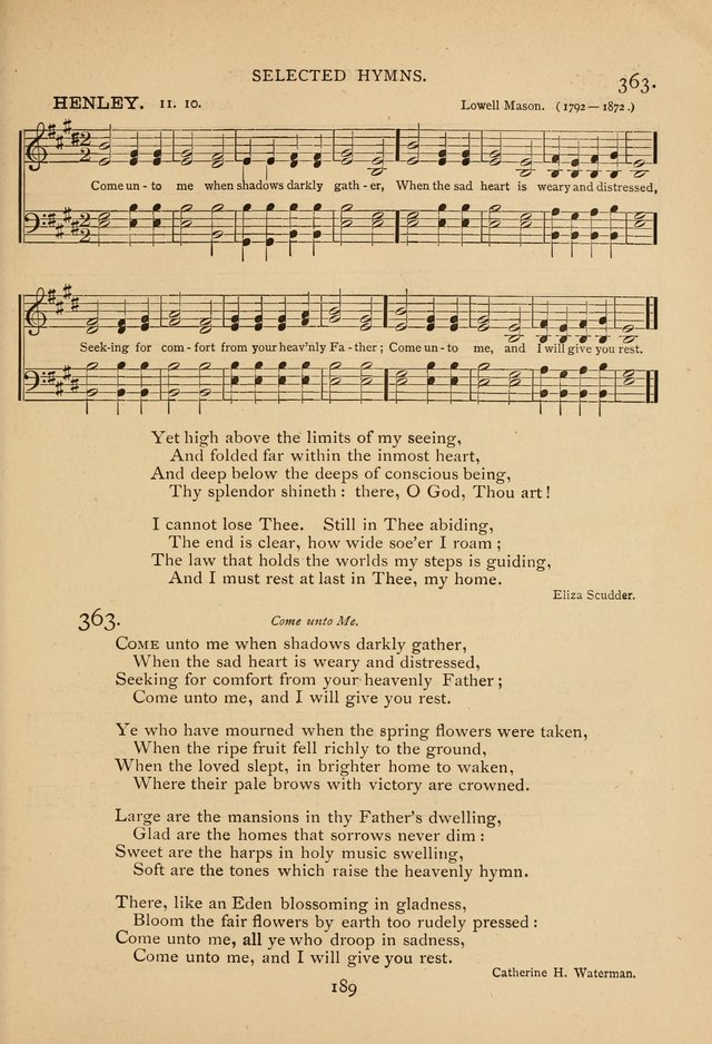 Hymnal, Amore Dei. Rev. ed. page 214