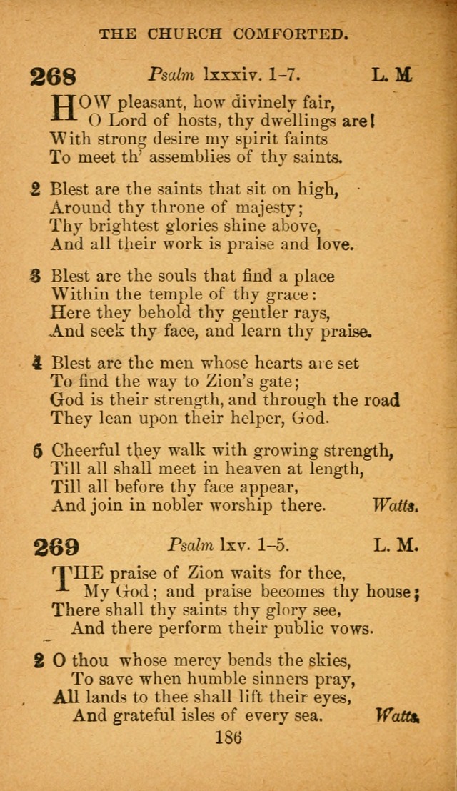 Hymnal: adapted to the doctrines and usages of the African Methodist Episcopal Church. Revised Edition page 192