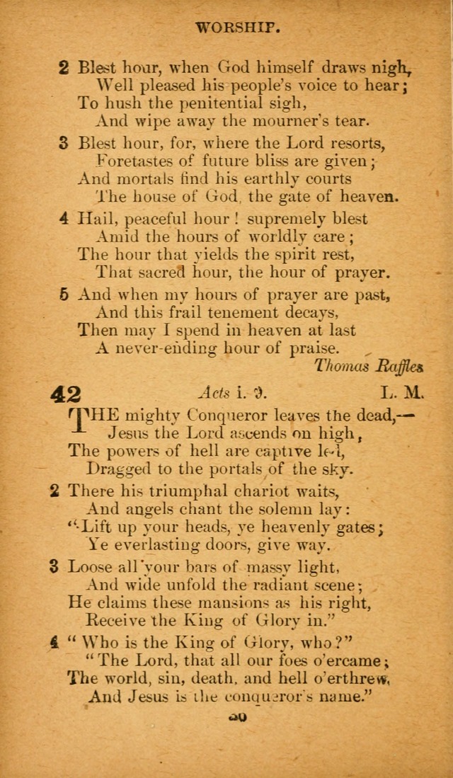 Hymnal: adapted to the doctrines and usages of the African Methodist Episcopal Church. Revised Edition page 36