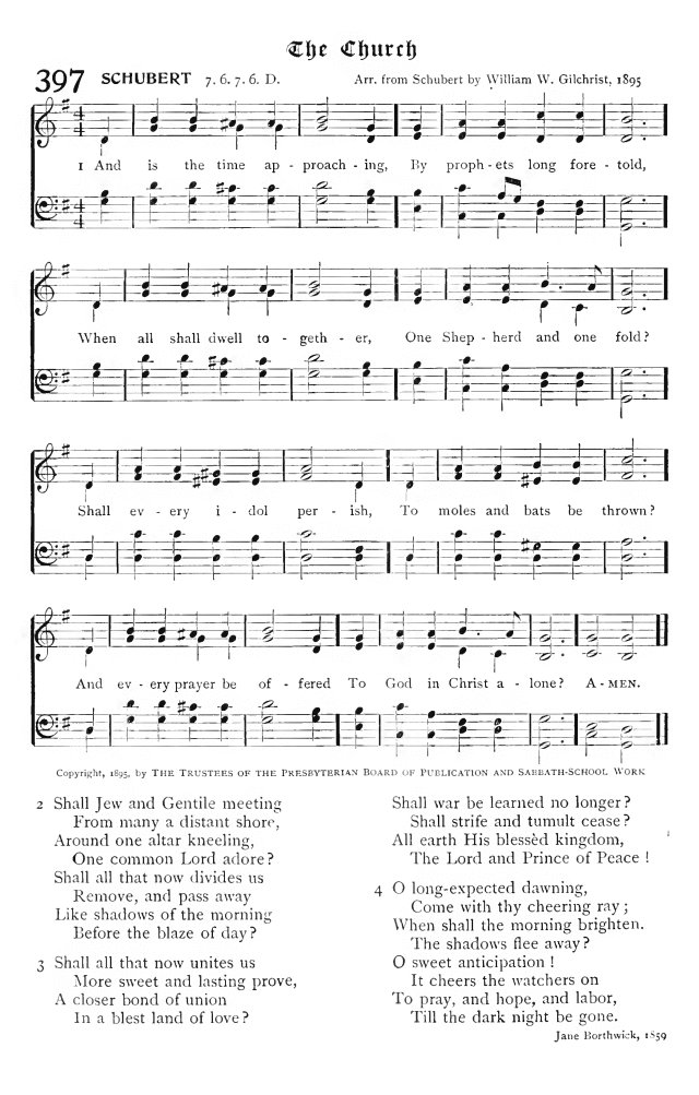 The Hymnal: published by the Authority of the General Assembly of the Presbyterian Church in the U.S.A. page 318