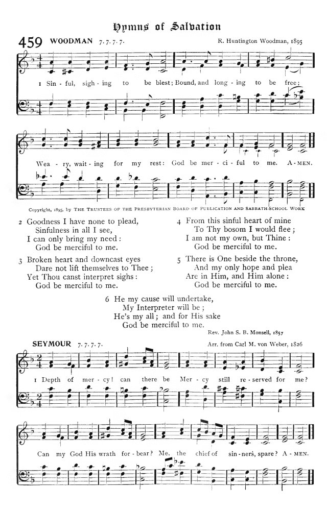 The Hymnal: published by the Authority of the General Assembly of the Presbyterian Church in the U.S.A. page 366