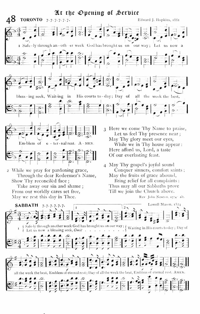 The Hymnal: published by the Authority of the General Assembly of the Presbyterian Church in the U.S.A. page 43