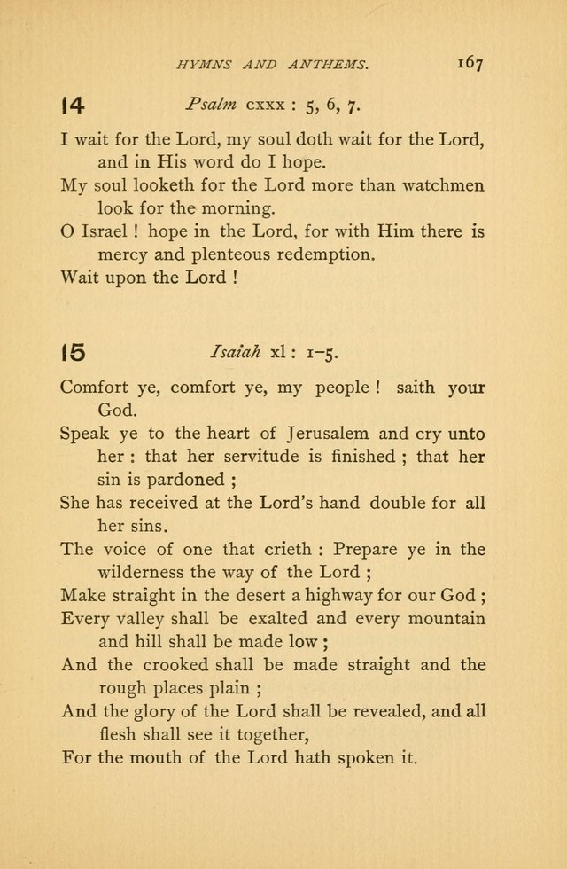 Hymns and Anthems adapted for Jewish Worship page 167
