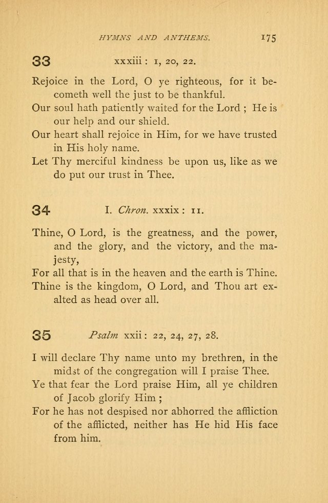 Hymns and Anthems adapted for Jewish Worship page 175