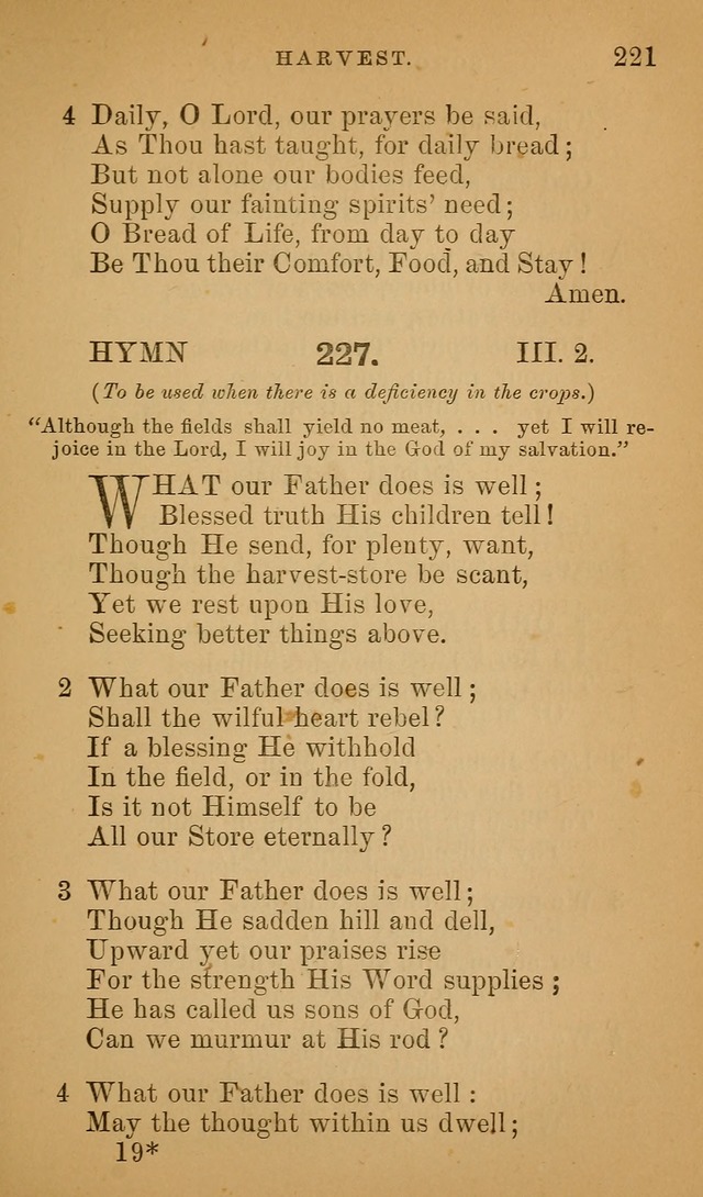 Hymns ancient and modern: for use in the services of the church, with accompanying unes page 224
