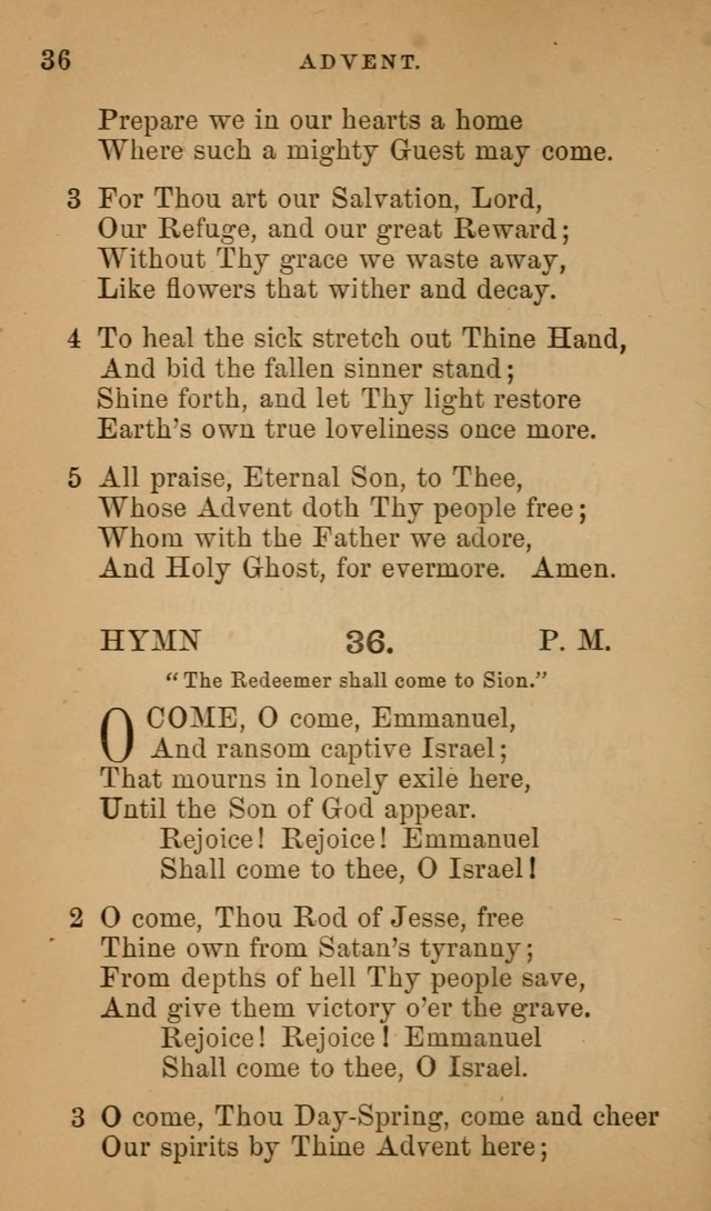 Hymns ancient and modern: for use in the services of the church, with accompanying unes page 39