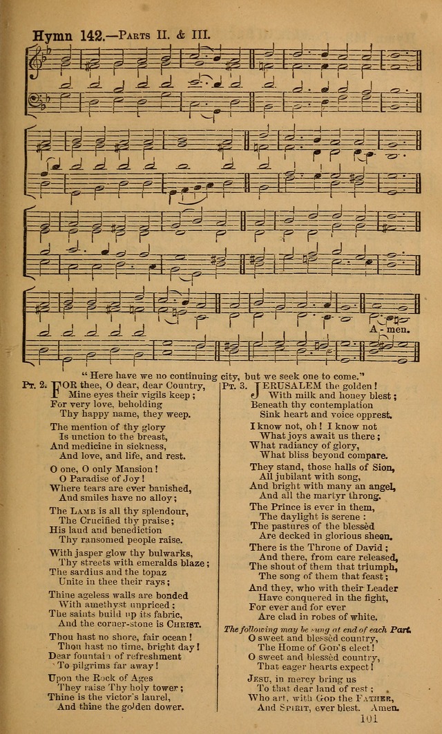 Hymns ancient and modern: for use in the services of the church, with accompanying tunes page 108