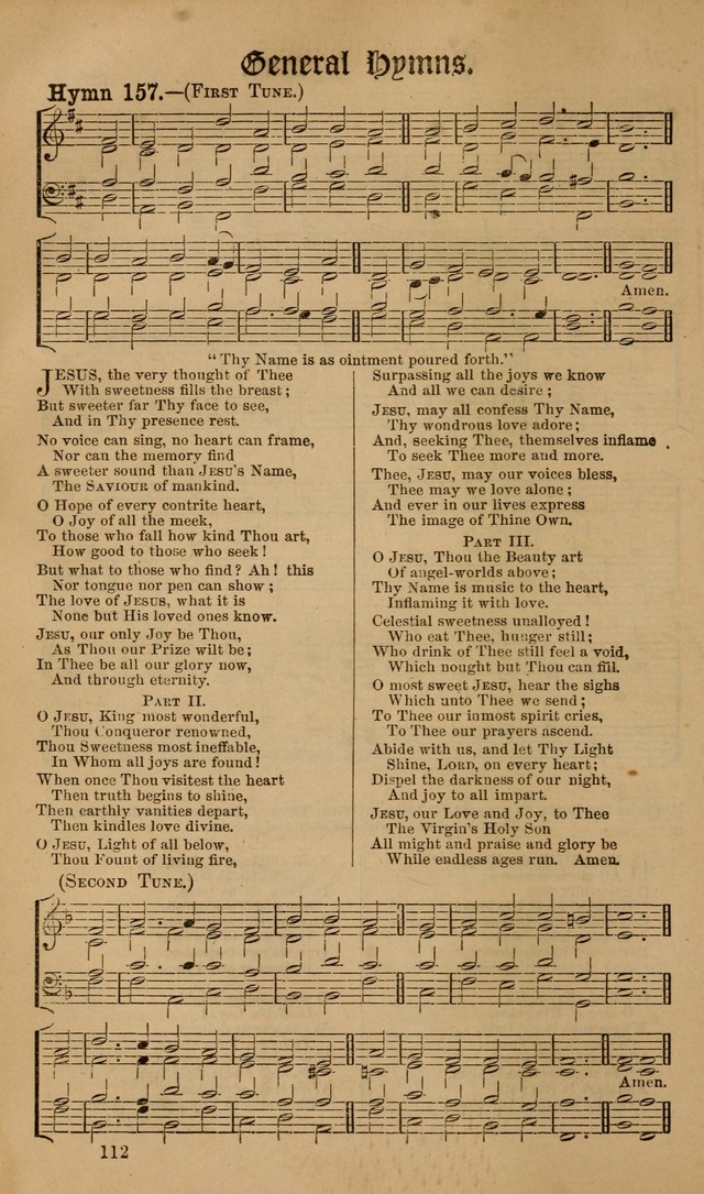 Hymns ancient and modern: for use in the services of the church, with accompanying tunes page 119