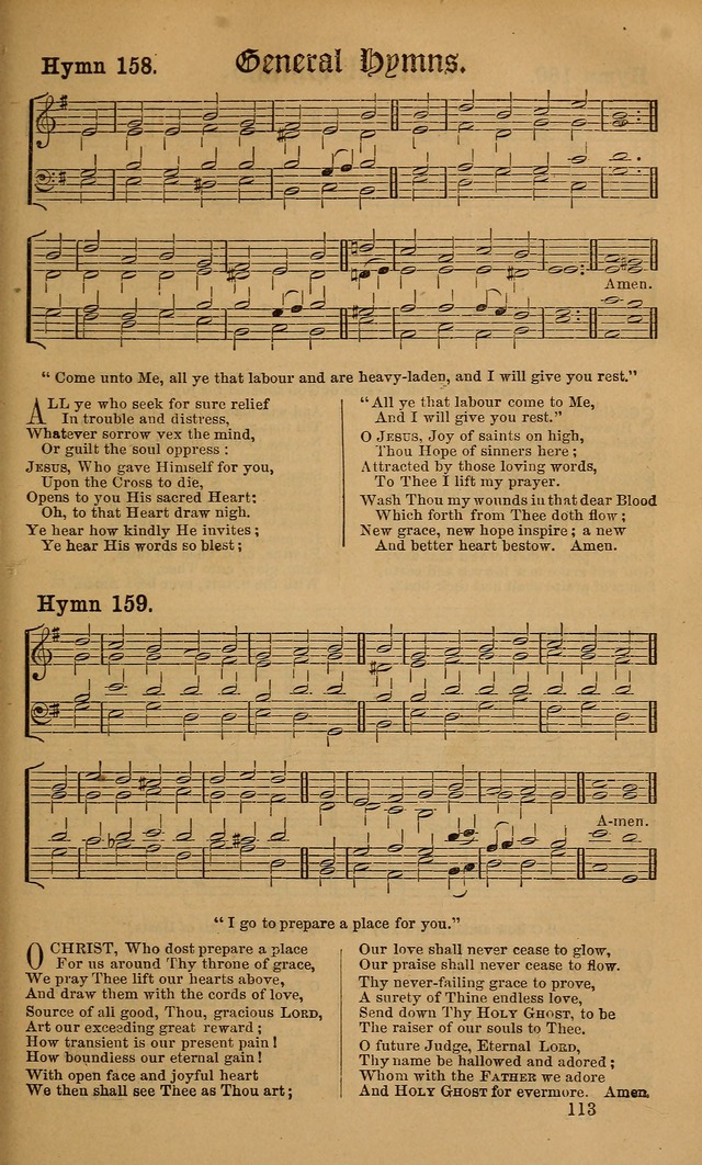 Hymns ancient and modern: for use in the services of the church, with accompanying tunes page 120