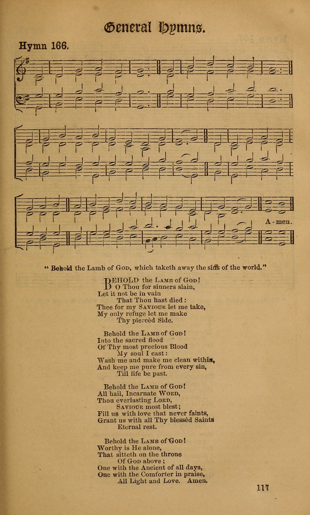 Hymns ancient and modern: for use in the services of the church, with accompanying tunes page 124