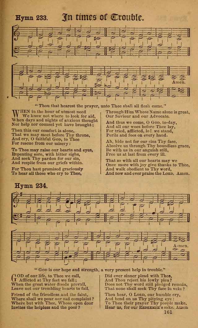 Hymns ancient and modern: for use in the services of the church, with accompanying tunes page 168