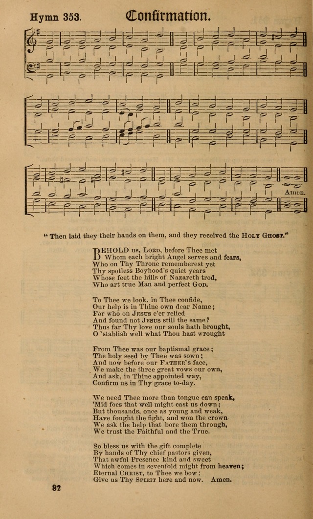 Hymns ancient and modern: for use in the services of the church, with accompanying tunes page 275