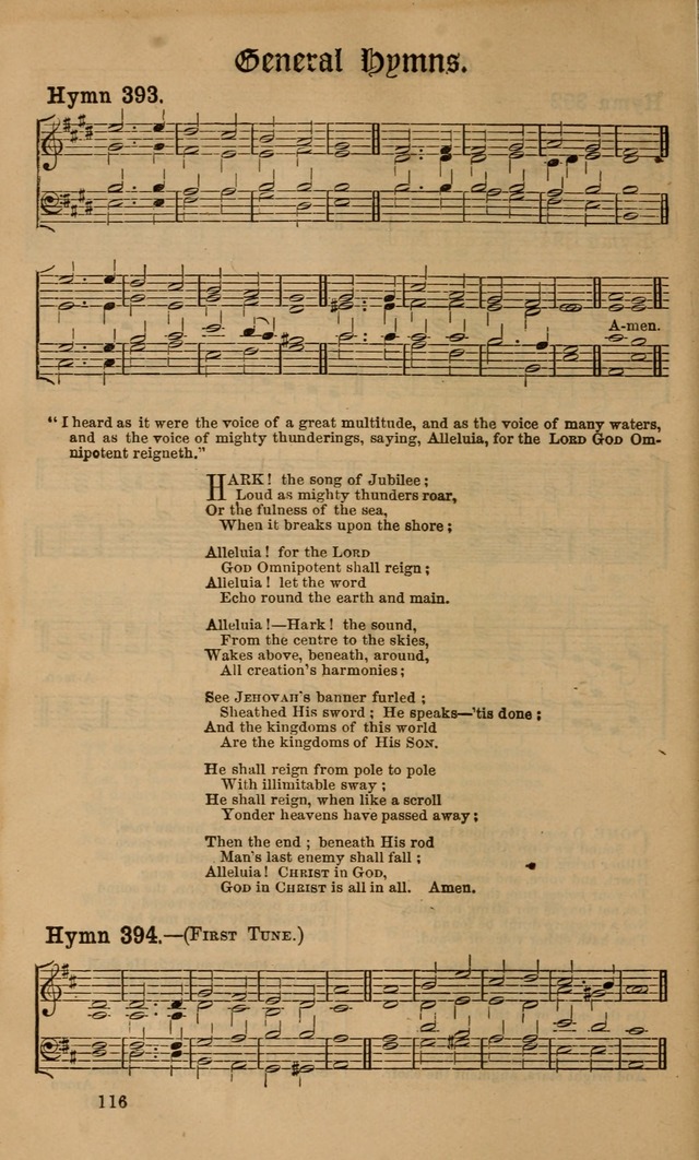 Hymns ancient and modern: for use in the services of the church, with accompanying tunes page 309