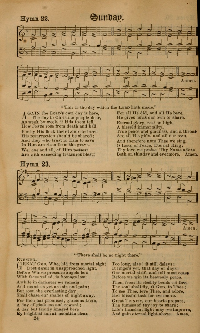 Hymns ancient and modern: for use in the services of the church, with accompanying tunes page 31